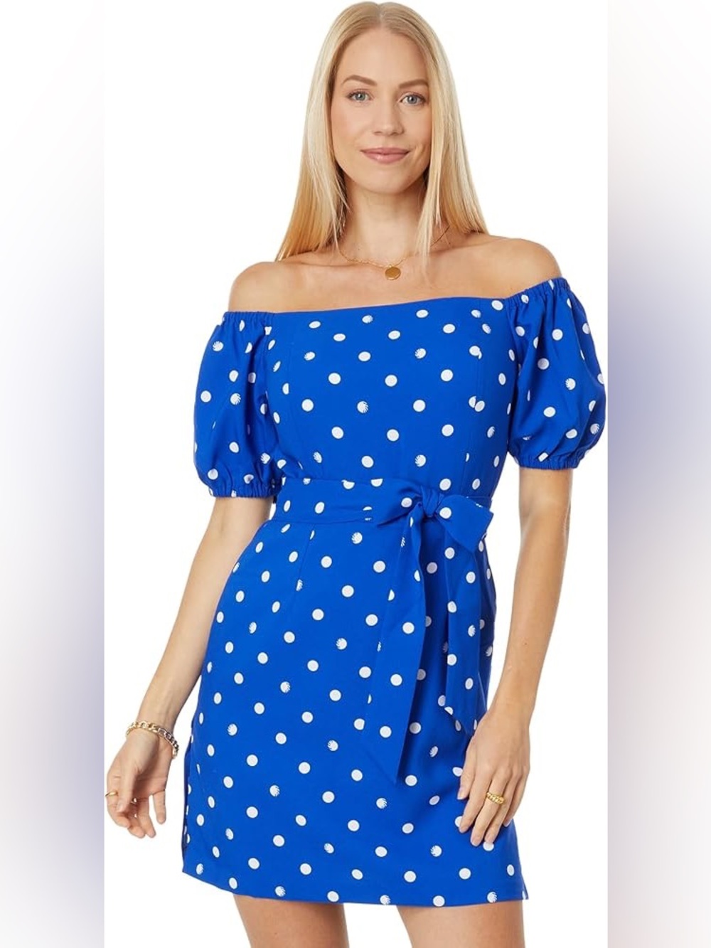 NWT Lilly Pulitzer Jada Off-the-Shoulder Romper Sz 6
